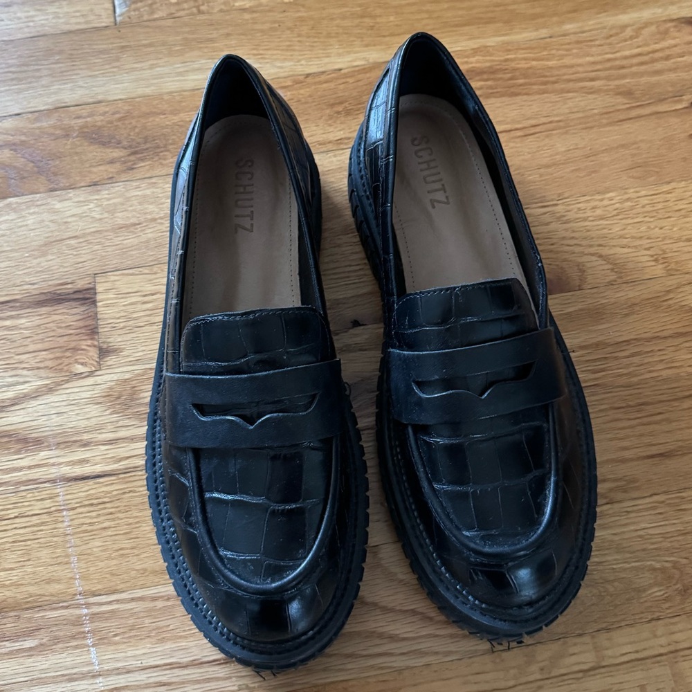 Schutz Viola Platform Loafer